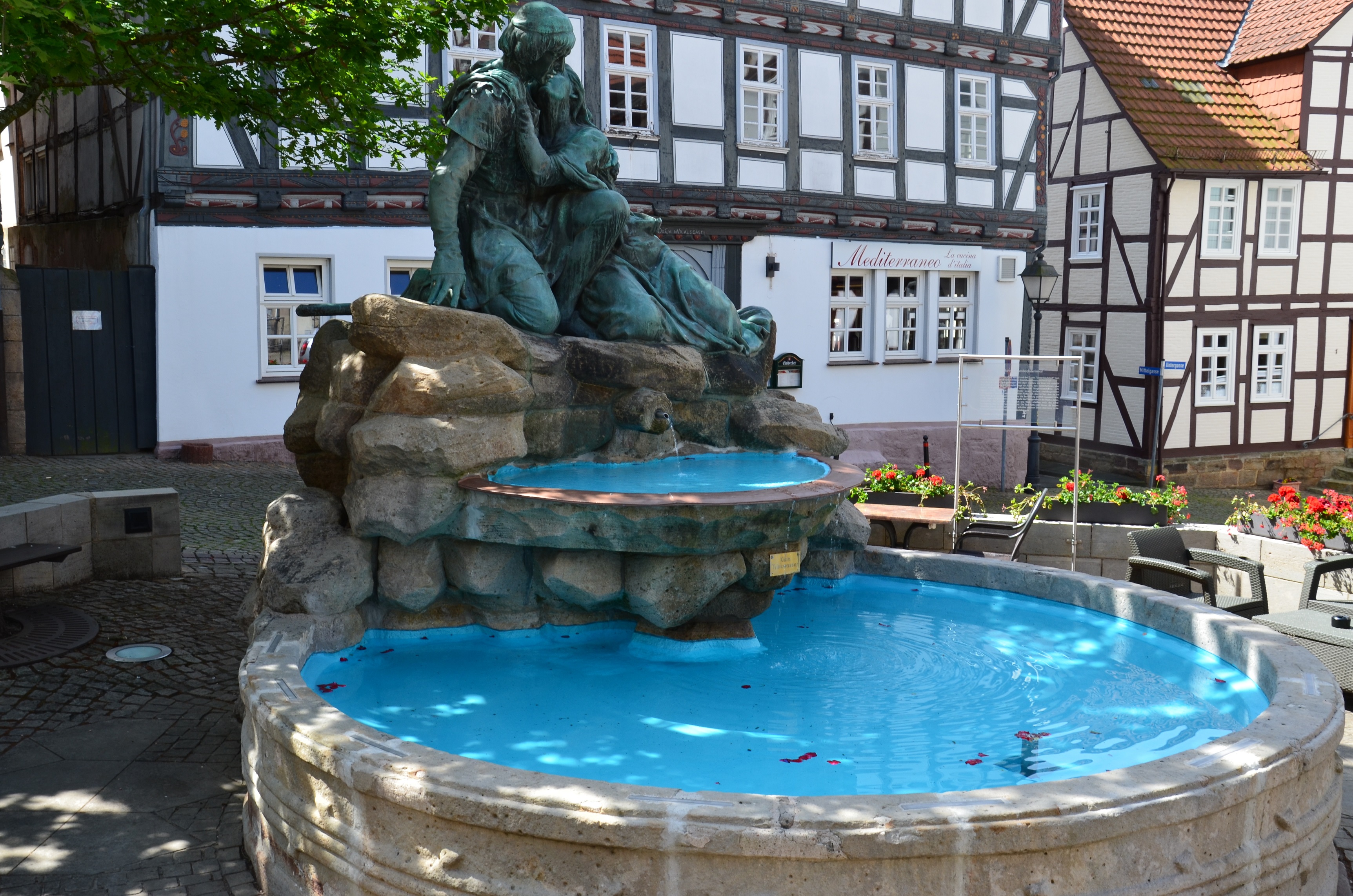 Liebenbachbrunnen nach der Sanierung