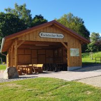 Außenansicht Eseltreiber-Hütte