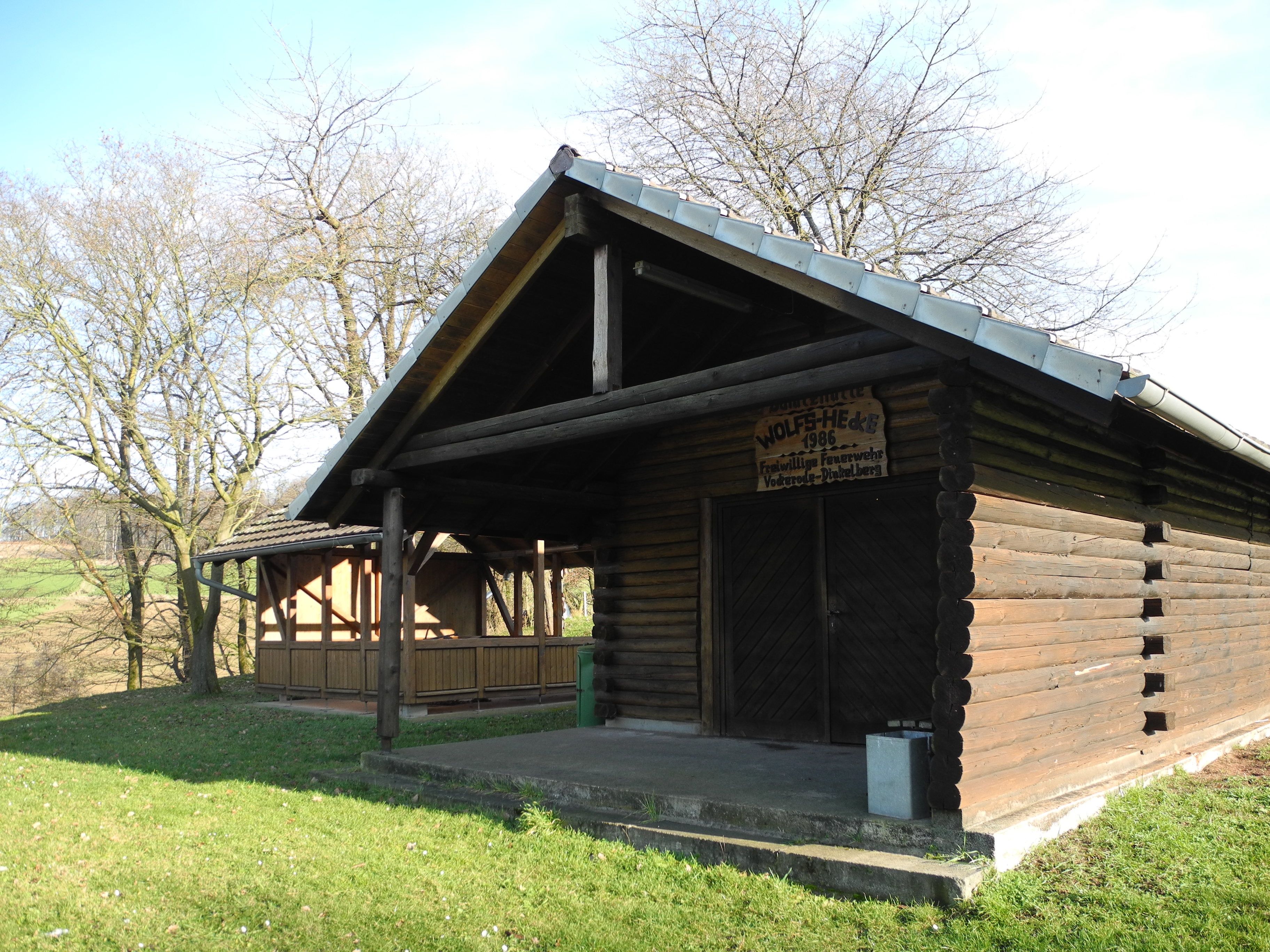 Ansicht Feuerwehrhütte Vockerode