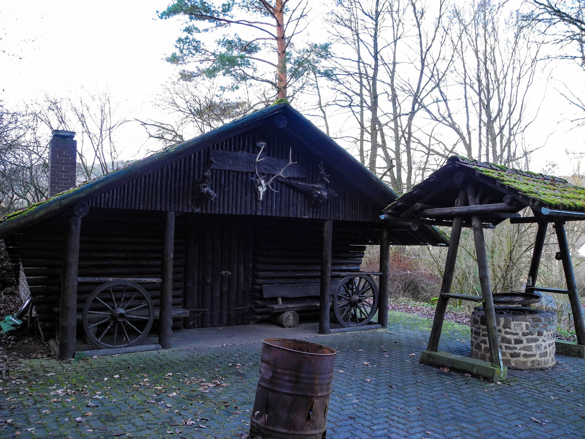 Ansicht Schutzhütte Mörshausen