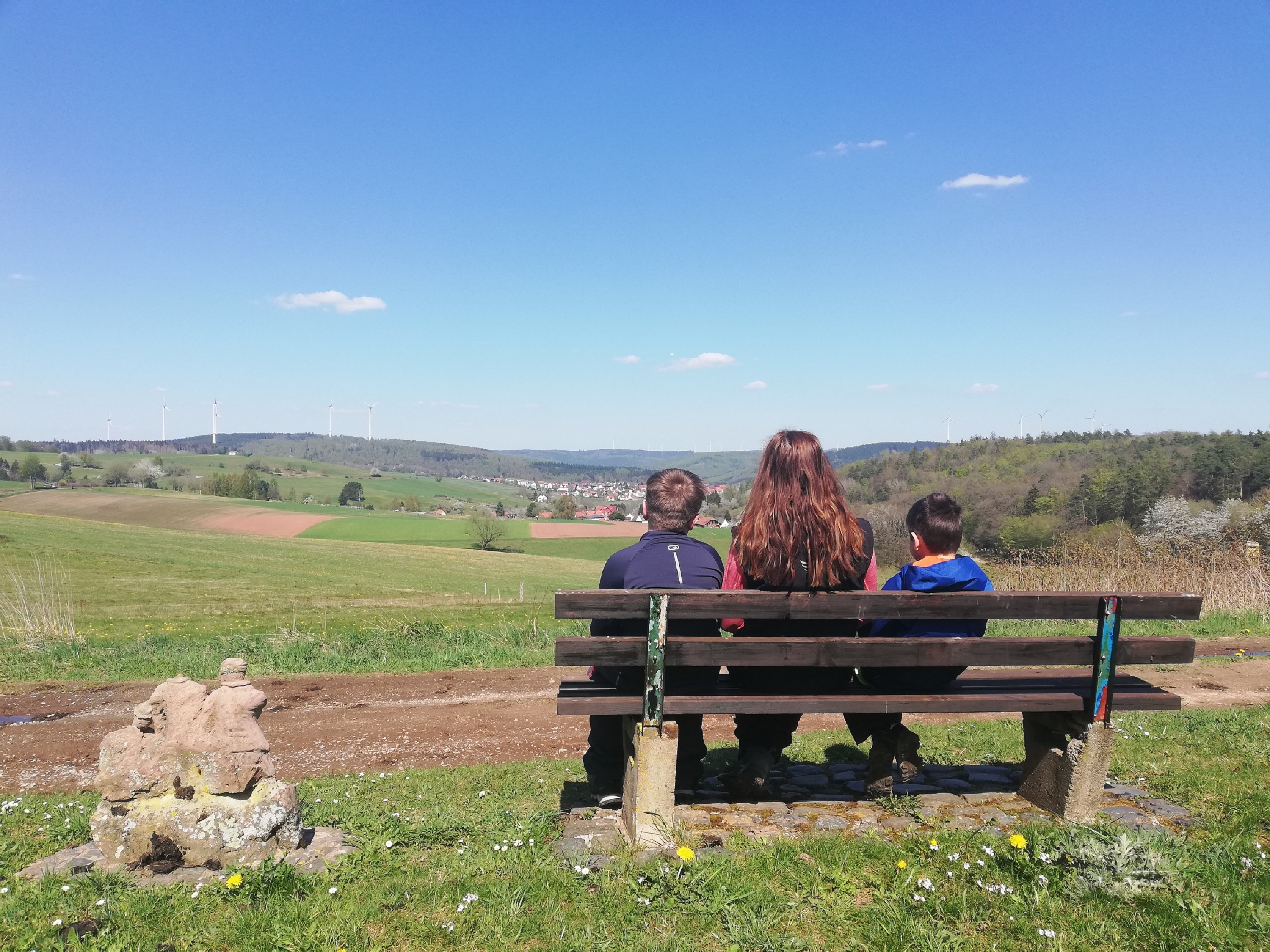 Landschaft entlang des Märchenweges