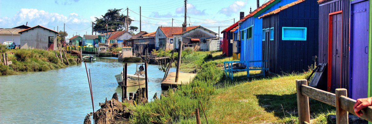 Hütten der Austerfischer auf der Île d’Oléron