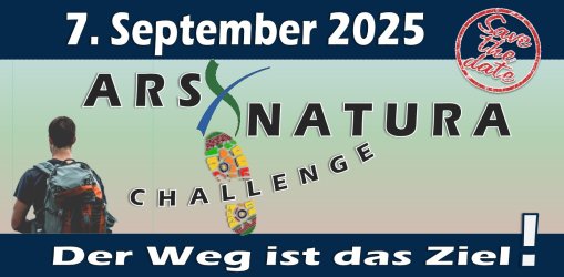 Safe the Date! Am 1.September findet die ArsNatura-Challenge zum widerholten Male statt