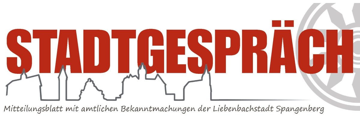 Logo und Titel des Mitteilungsblattes Stadtgespräch